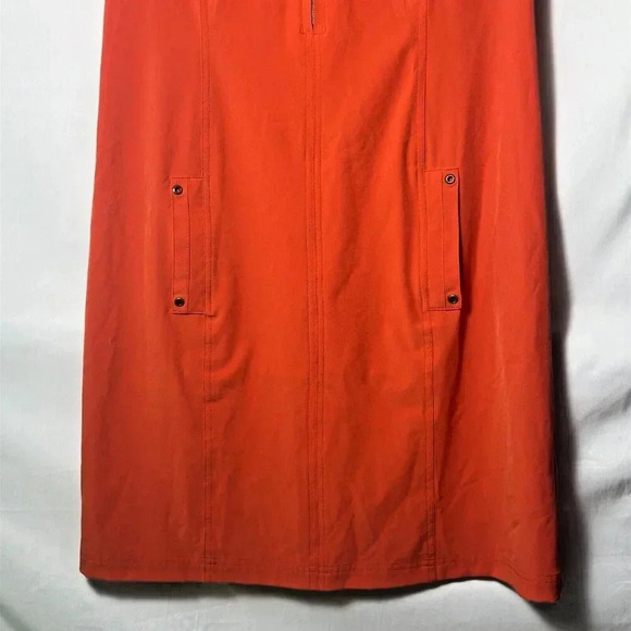 Chico's Vibrant Orange Dress - Picture 4 of 11